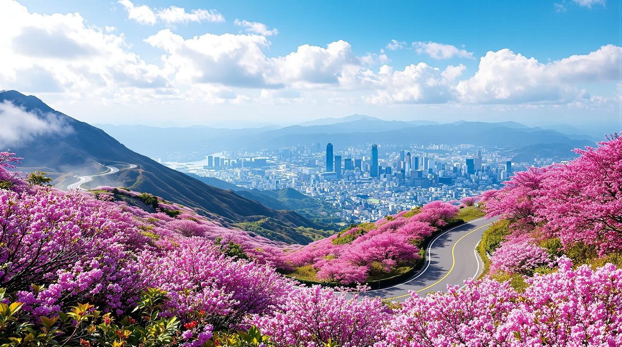 乐乐动漫合集 - 台湾阳明山杜鹃花季全攻略