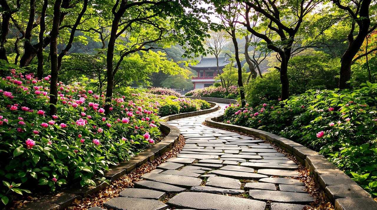 乐乐动漫 - 四川峨眉山杜鹃花道徒步之旅