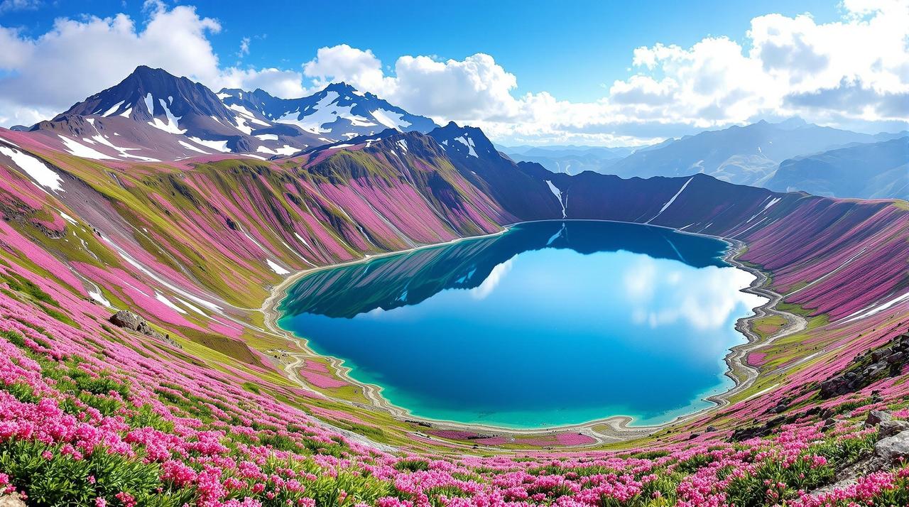 乐乐动漫 - 吉林长白山高山杜鹃盛放纪